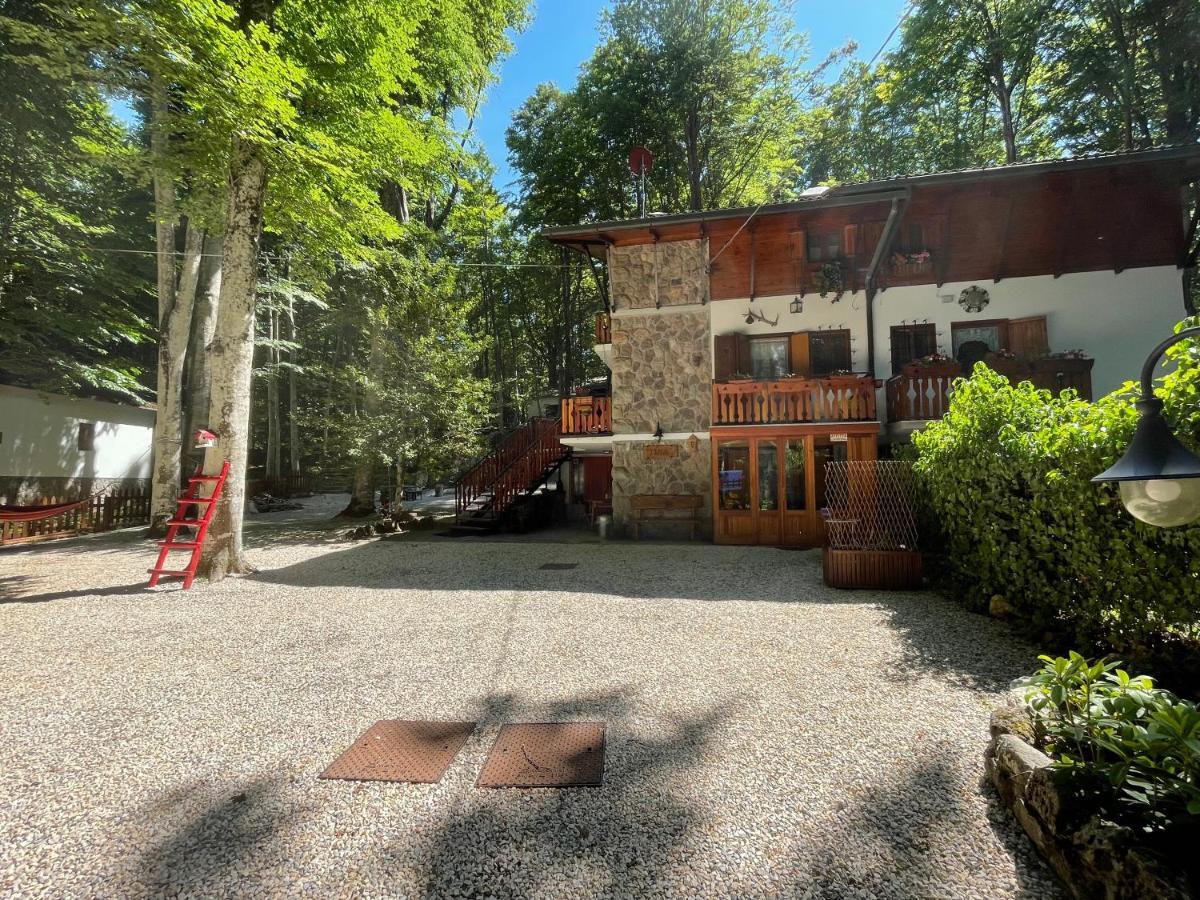 Апартаменты Chalet I Folletti Аббадиа Сан Сальваторе Экстерьер фото
